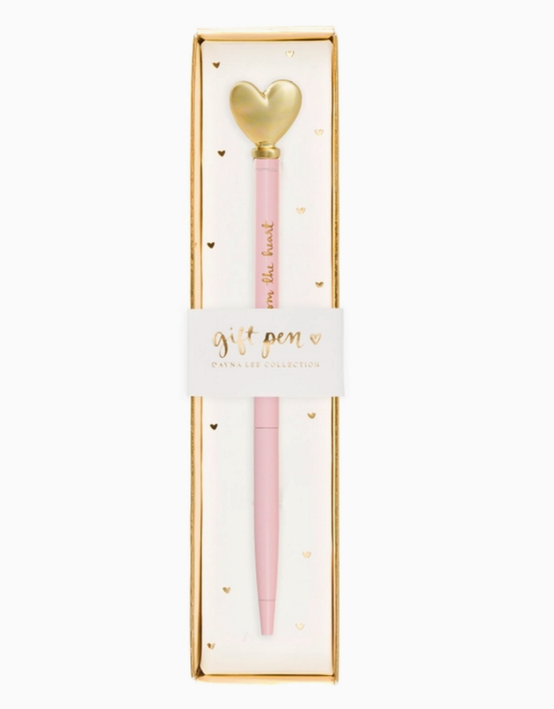 J.HOFFMAN'S Heart Pen- Pink