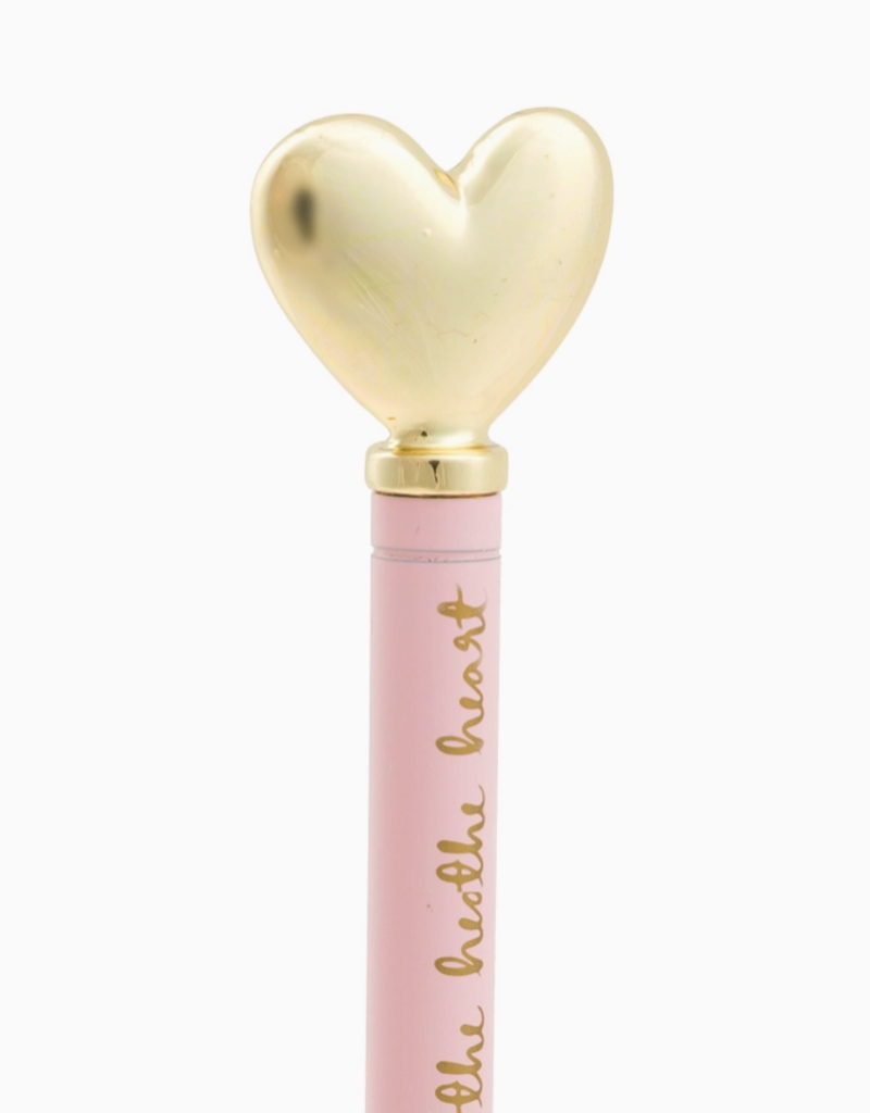 J.HOFFMAN'S Heart Pen- Pink