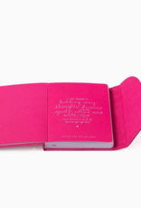 J.HOFFMAN'S Heart Flap Journal- Hot Pink