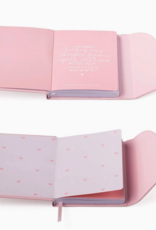 J.HOFFMAN'S Heart Flap Journal- Light Pink