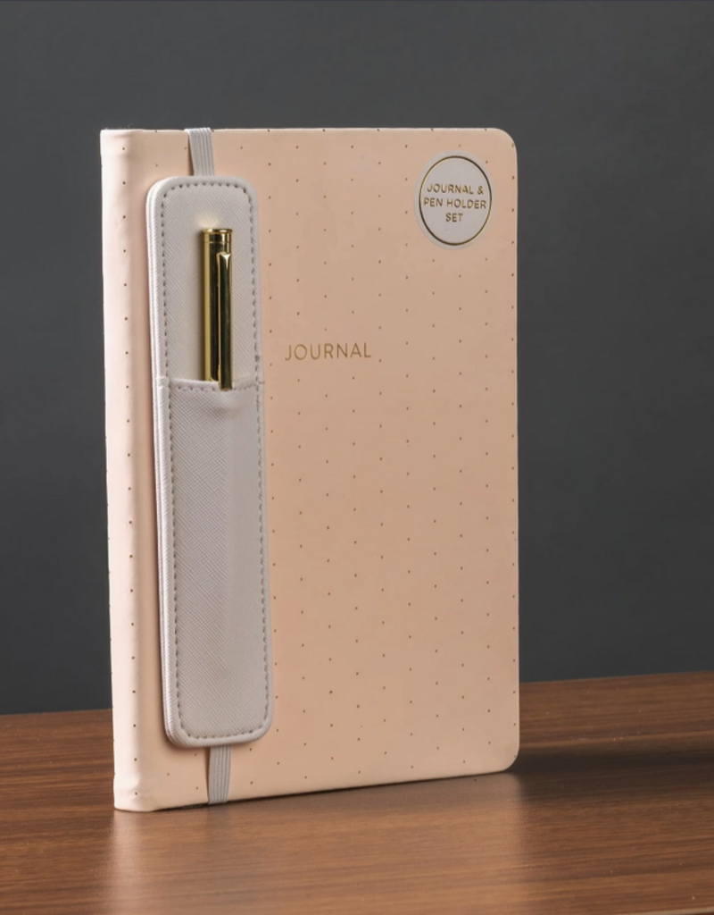 J.HOFFMAN'S Pink Journal With Pen