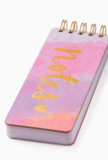 J.HOFFMAN'S Spiral Memo Pad- Abstract Notes