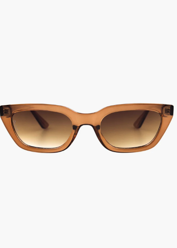J.HOFFMAN'S Nove Sunglasses- Transparent Coffee