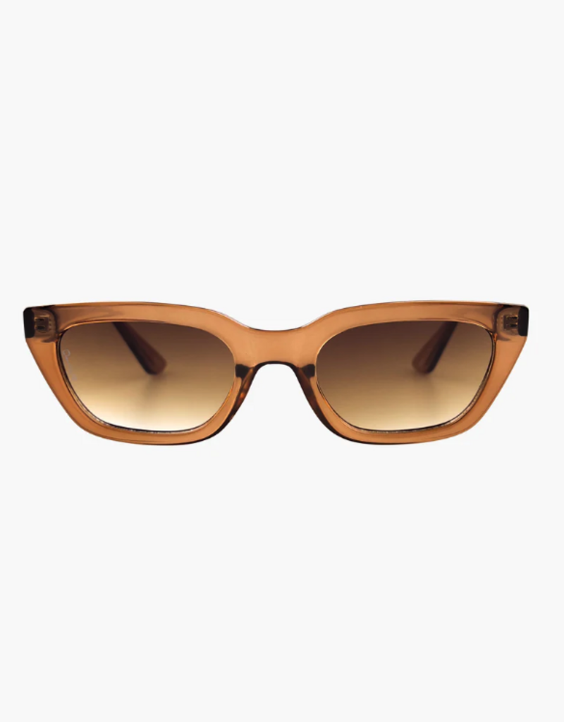 J.HOFFMAN'S Nove Sunglasses- Transparent Coffee
