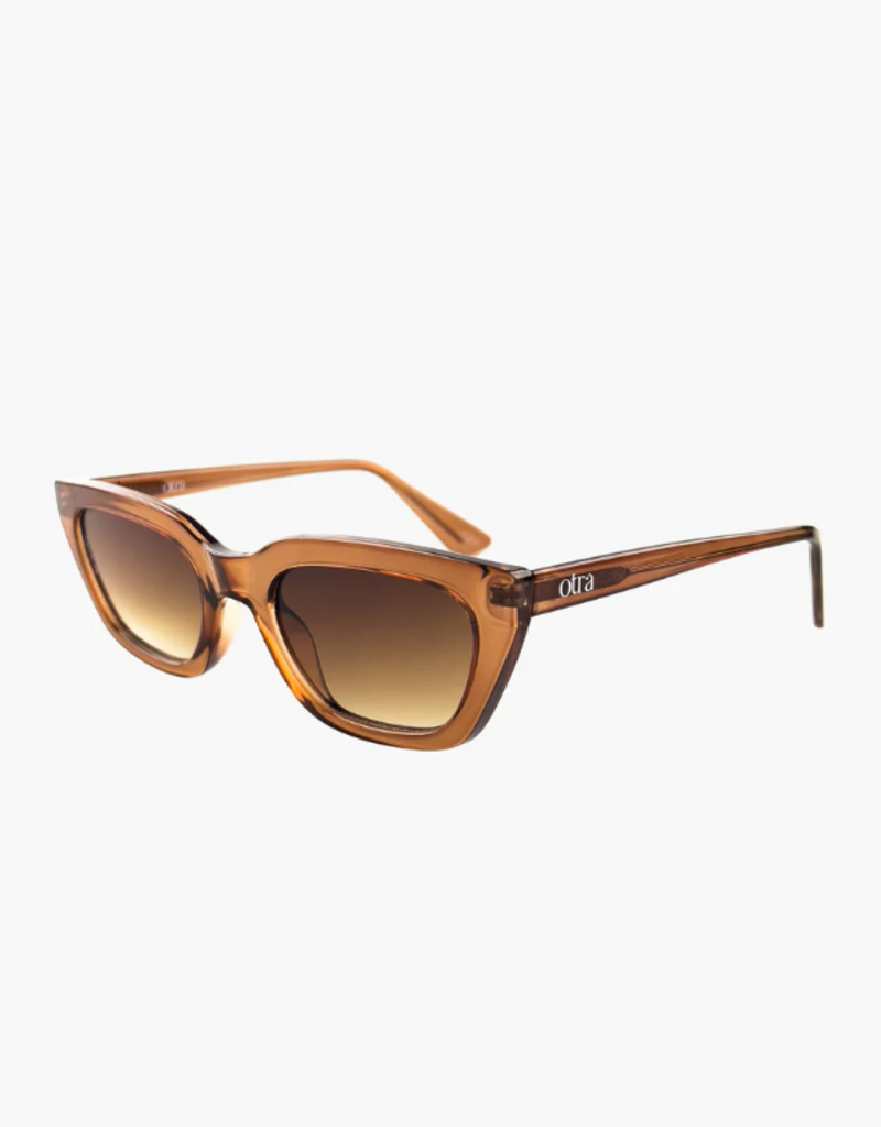 J.HOFFMAN'S Nove Sunglasses- Transparent Coffee
