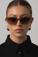 J.HOFFMAN'S Nove Sunglasses- Transparent Coffee