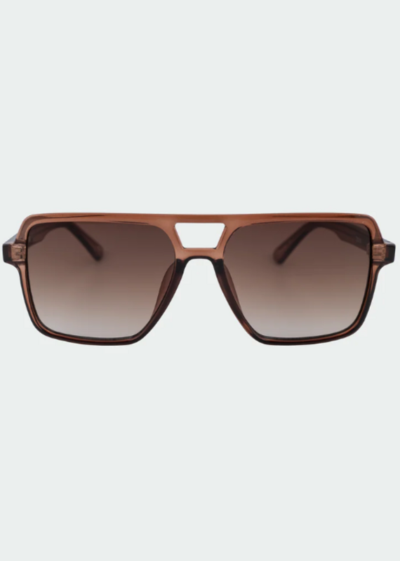 J.HOFFMAN'S Zoya Sunglasses - Transparent Maple