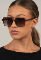 J.HOFFMAN'S Zoya Sunglasses - Transparent Maple