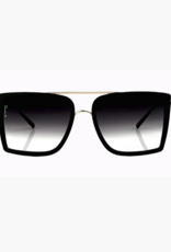 J.HOFFMAN'S Velda Sunglasses- Transparent Gold