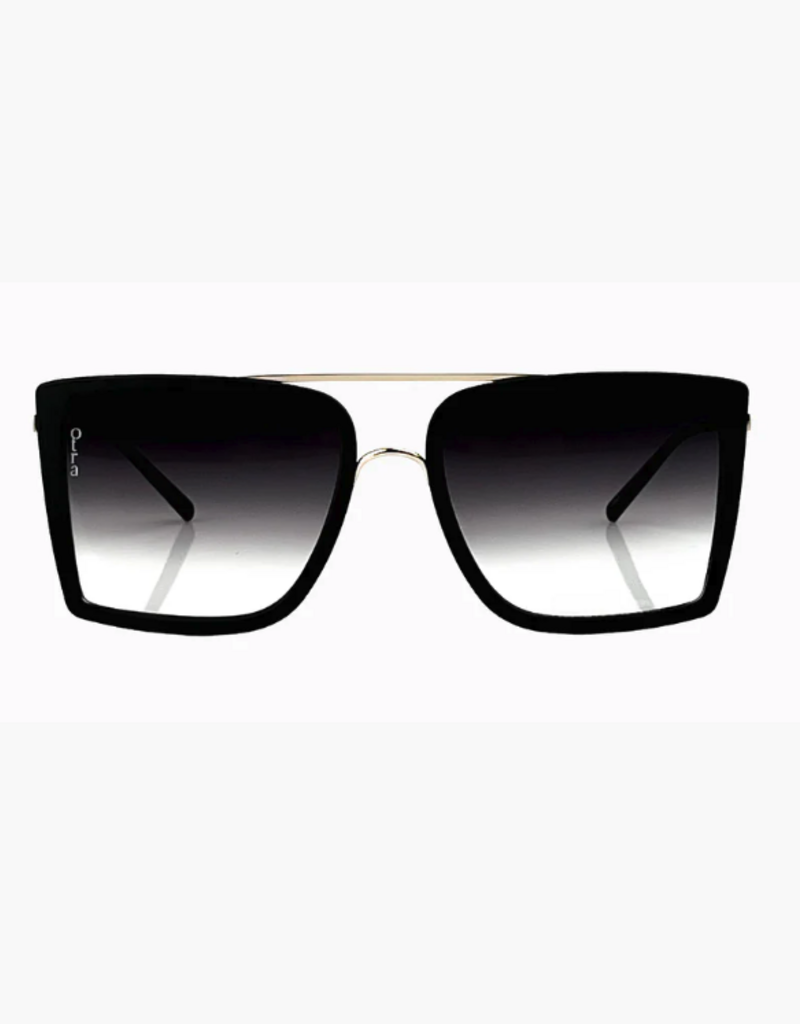 J.HOFFMAN'S Velda Sunglasses- Transparent Gold