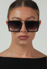 J.HOFFMAN'S Velda Sunglasses- Transparent Gold