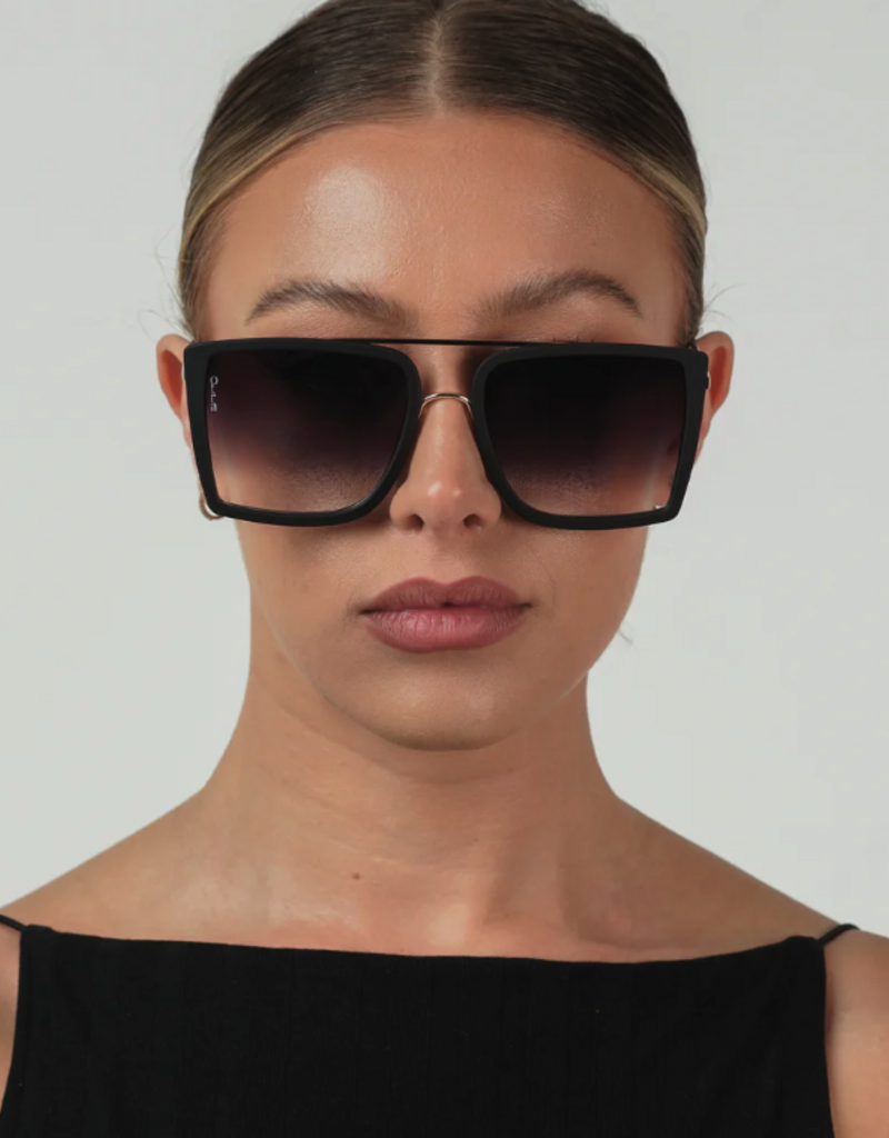 J.HOFFMAN'S Velda Sunglasses- Transparent Gold