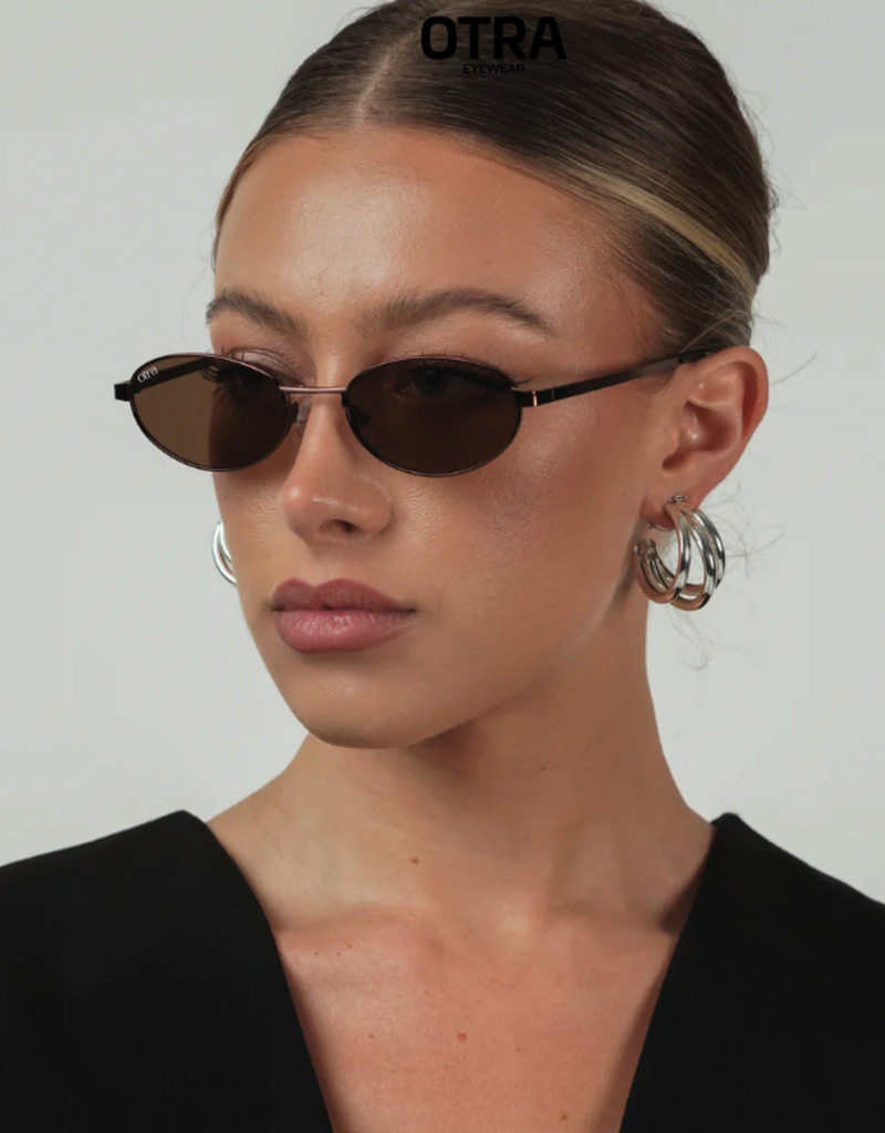 J.HOFFMAN'S Rosie Sunglasses- Chocolate