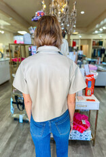 J.HOFFMAN'S Edge Top- Beige