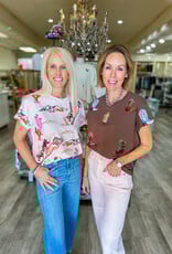 J.HOFFMAN'S Queen of Sparkles Cowboy Boot Tee