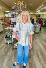 J.HOFFMAN'S Rows Top- Ivory