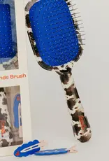 J.HOFFMAN'S Scalp to Ends Brush- Cow Print