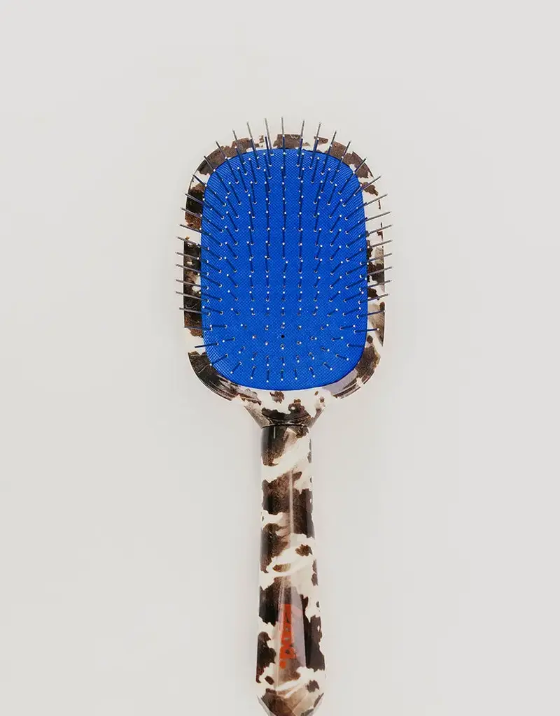 J.HOFFMAN'S Scalp to Ends Brush- Cow Print