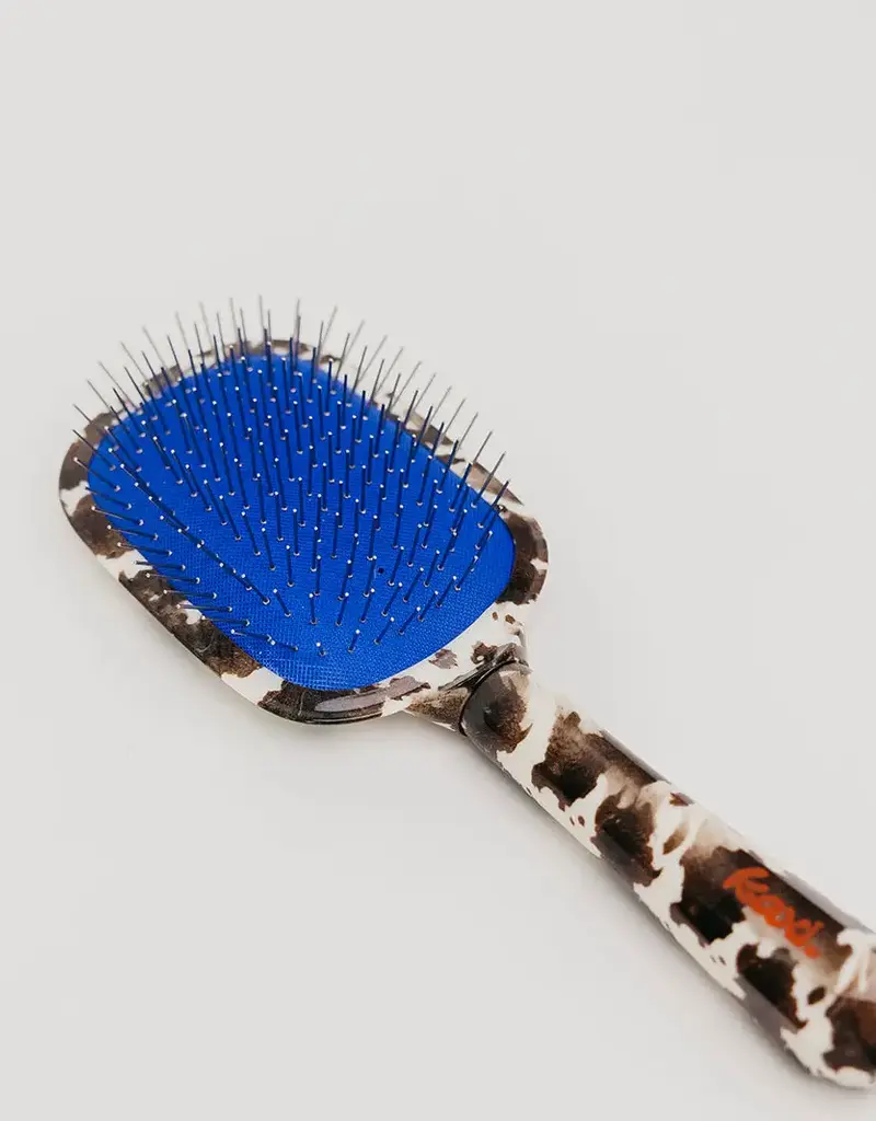 J.HOFFMAN'S Scalp to Ends Brush- Cow Print
