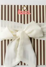 J.HOFFMAN'S Girlhood Hair Scarf- Cream