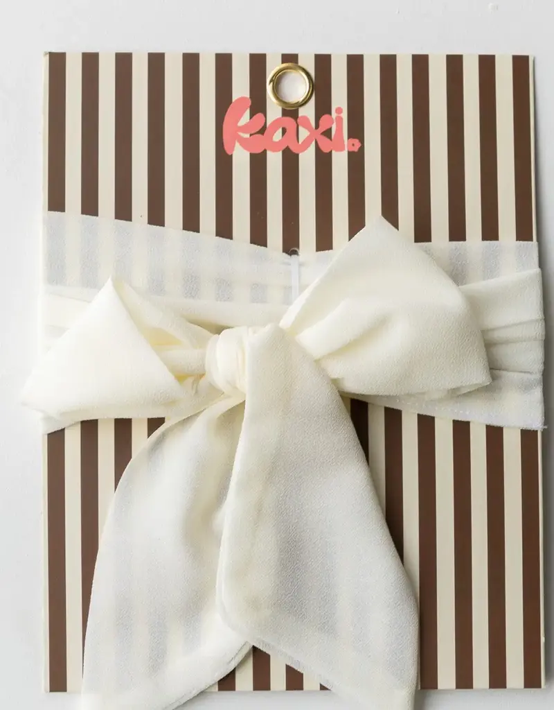 J.HOFFMAN'S Girlhood Hair Scarf- Cream