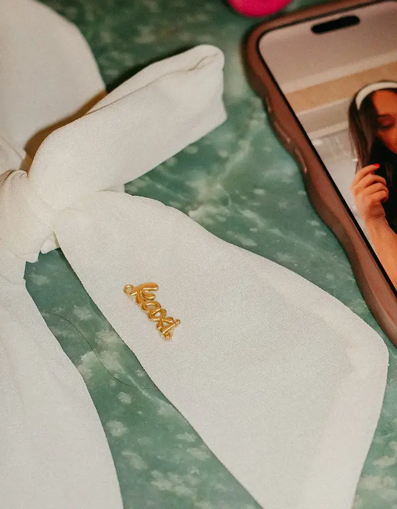 J.HOFFMAN'S Girlhood Hair Scarf- Cream