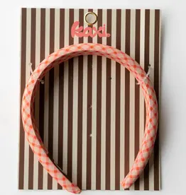 J.HOFFMAN'S Girlhood Plaid Skinny Padded Headband