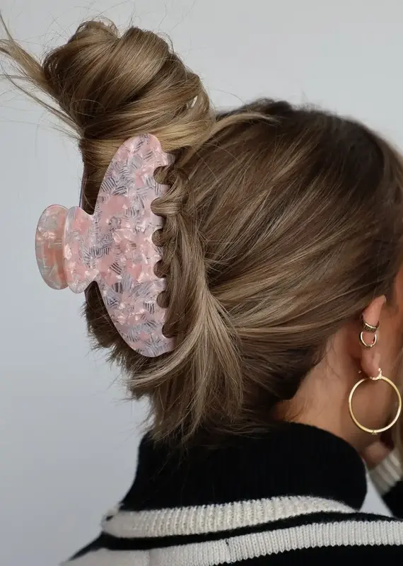 J.HOFFMAN'S Oversized Claw- Pink Pearl