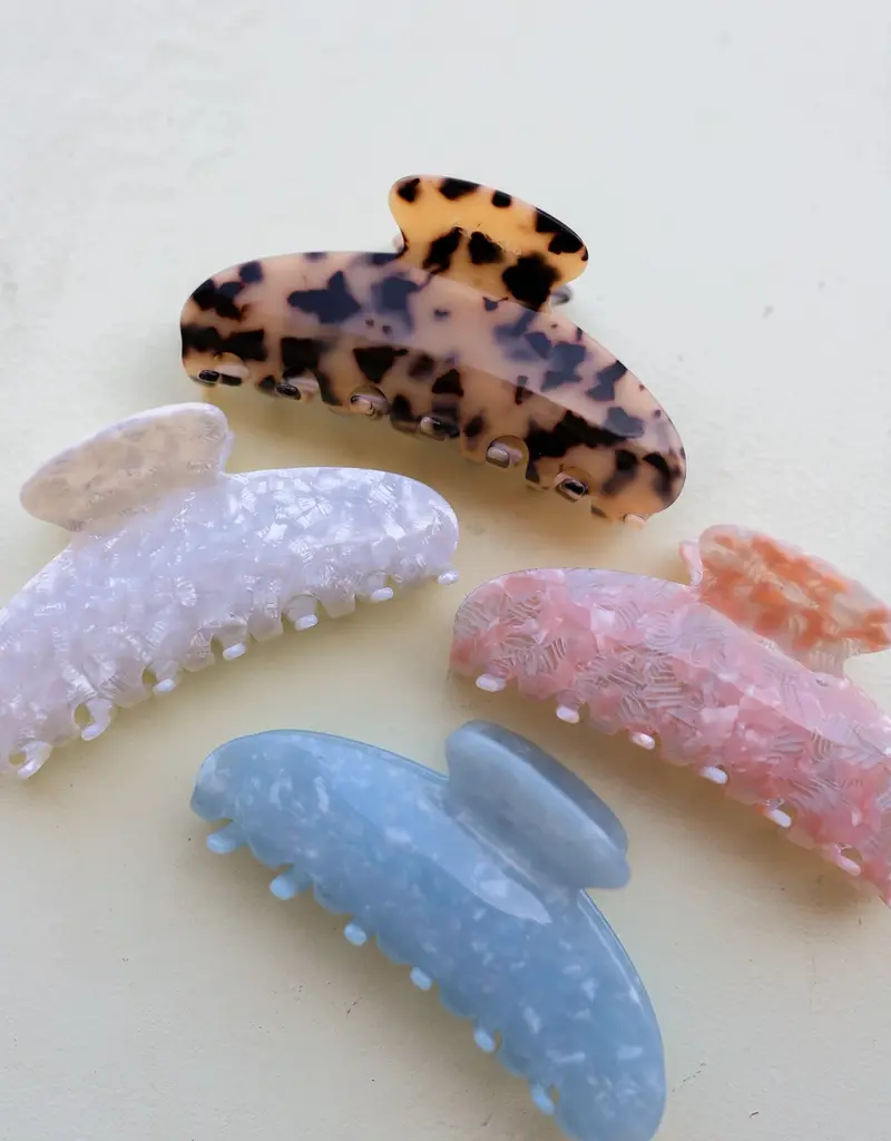 J.HOFFMAN'S Oversized Claw- Pink Pearl