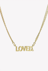 J.HOFFMAN'S Loved Necklace in Gold