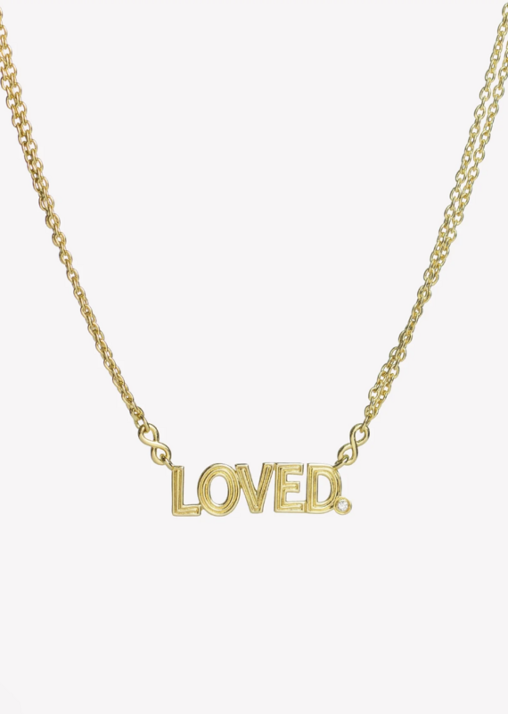 J.HOFFMAN'S Loved Necklace in Gold