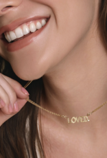 J.HOFFMAN'S Loved Necklace in Gold