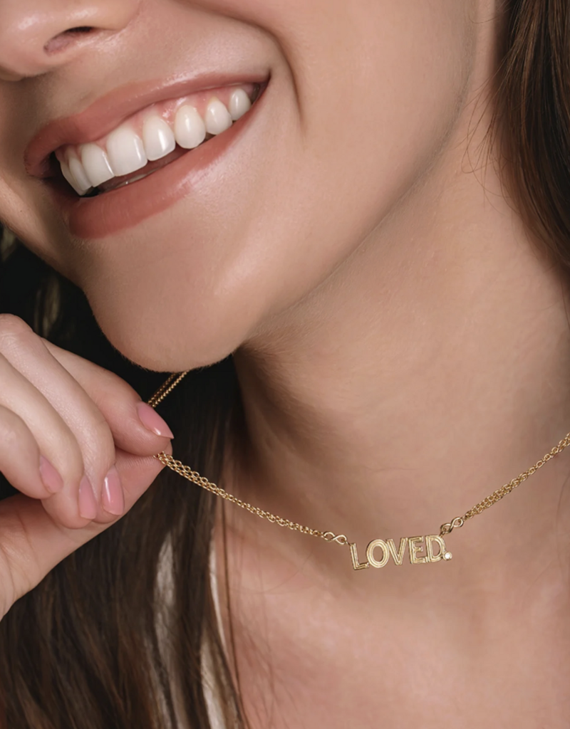J.HOFFMAN'S Loved Necklace in Gold