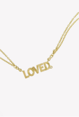 J.HOFFMAN'S Loved Necklace in Gold