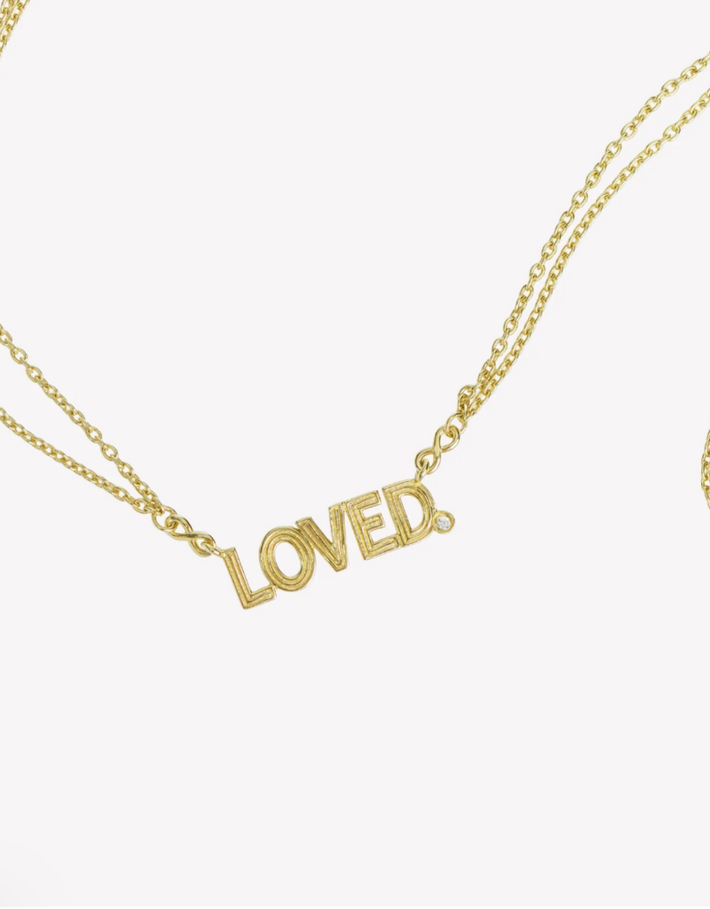 J.HOFFMAN'S Loved Necklace in Gold
