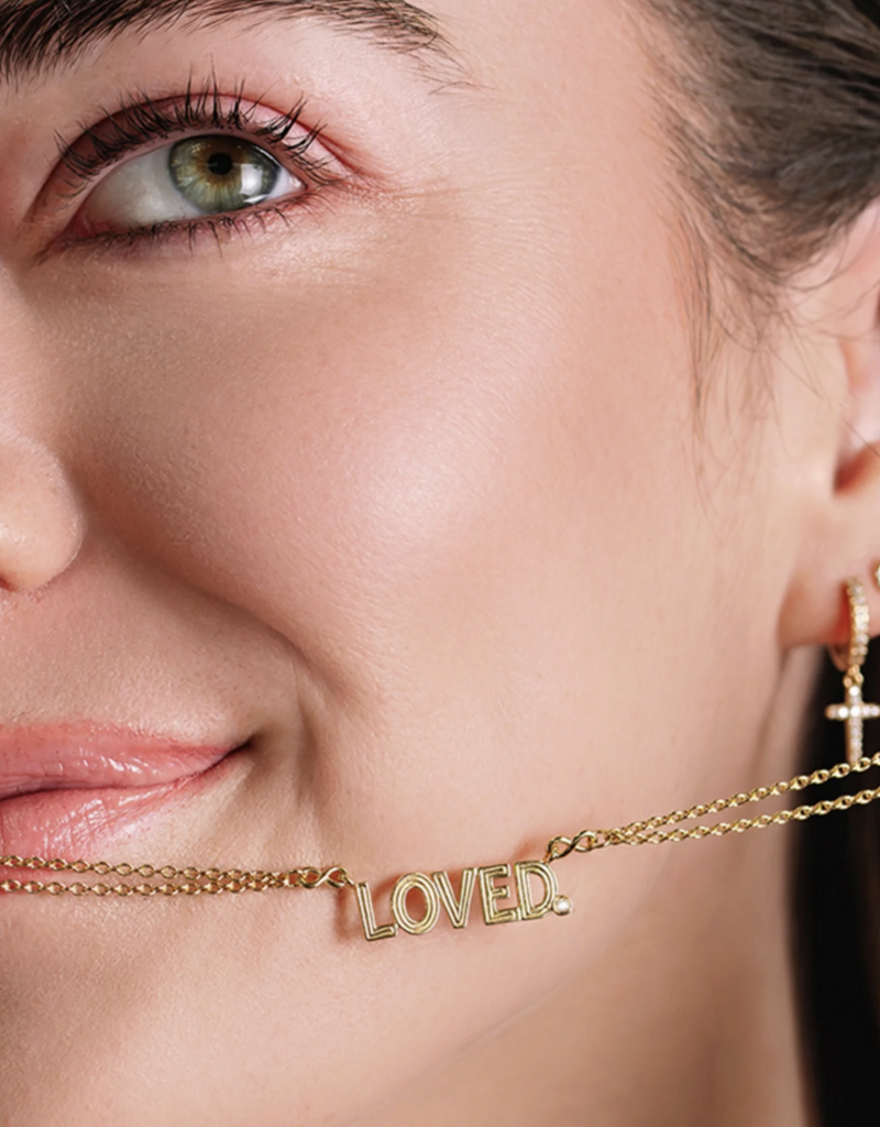J.HOFFMAN'S Loved Necklace in Gold