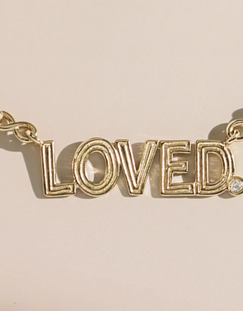 J.HOFFMAN'S Loved Necklace in Gold