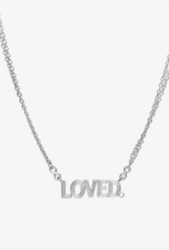 J.HOFFMAN'S Loved Necklace in Silver