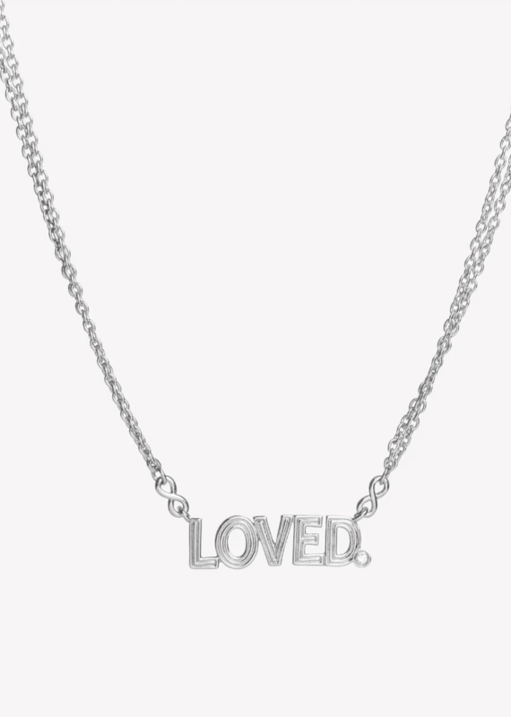 J.HOFFMAN'S Loved Necklace in Silver