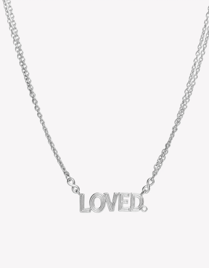 J.HOFFMAN'S Loved Necklace in Silver