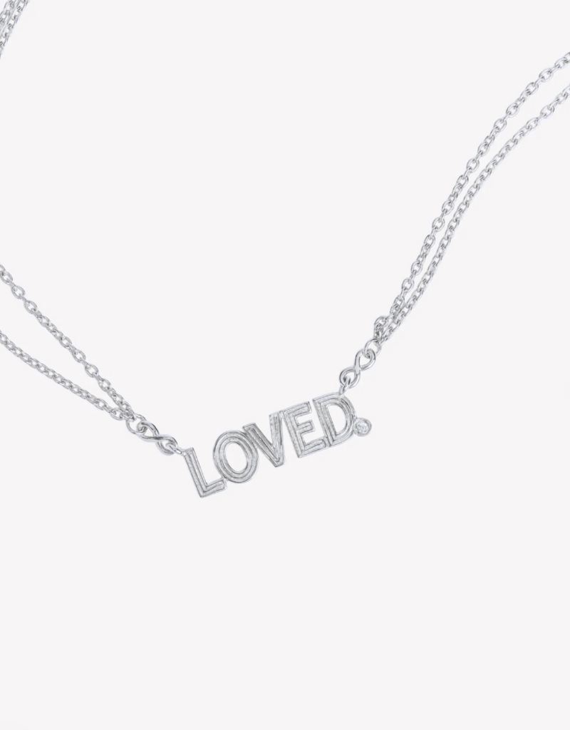 J.HOFFMAN'S Loved Necklace in Silver