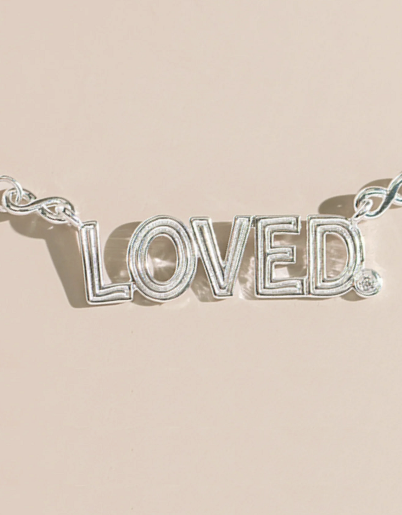 J.HOFFMAN'S Loved Necklace in Silver