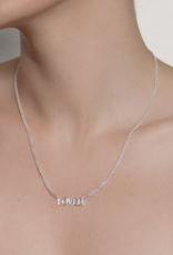 J.HOFFMAN'S Loved Necklace in Silver