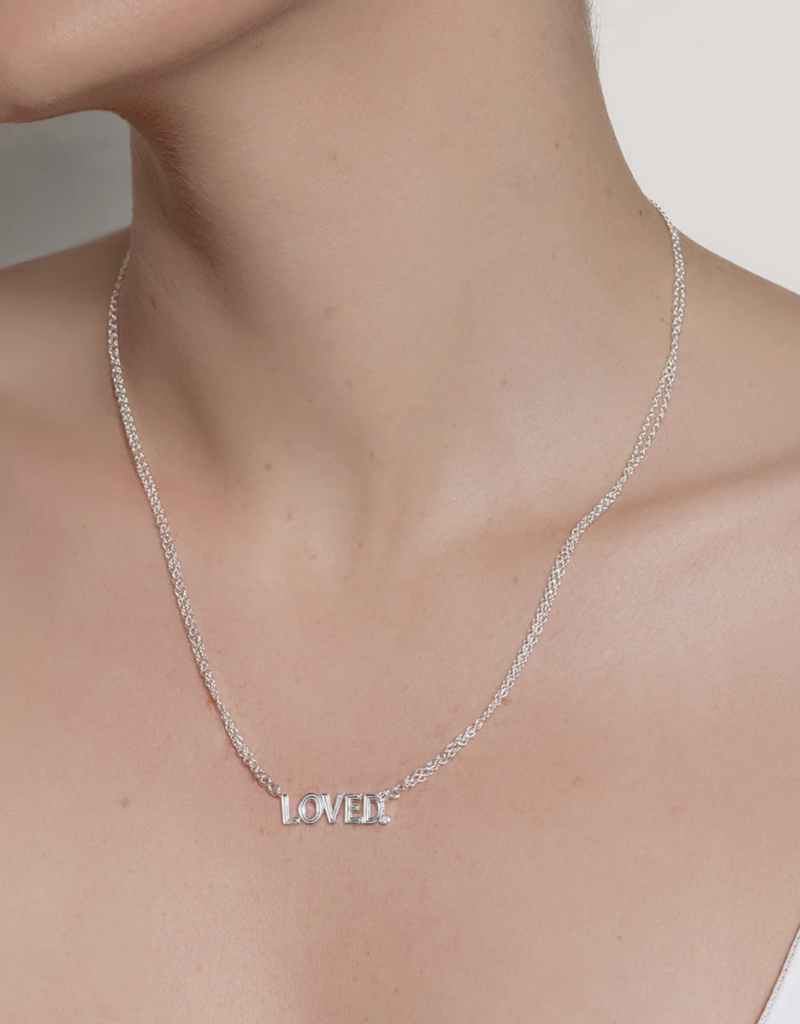 J.HOFFMAN'S Loved Necklace in Silver
