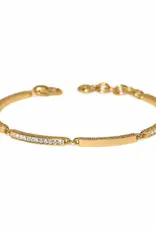 Meridian Geo Bar Bracelet in Gold