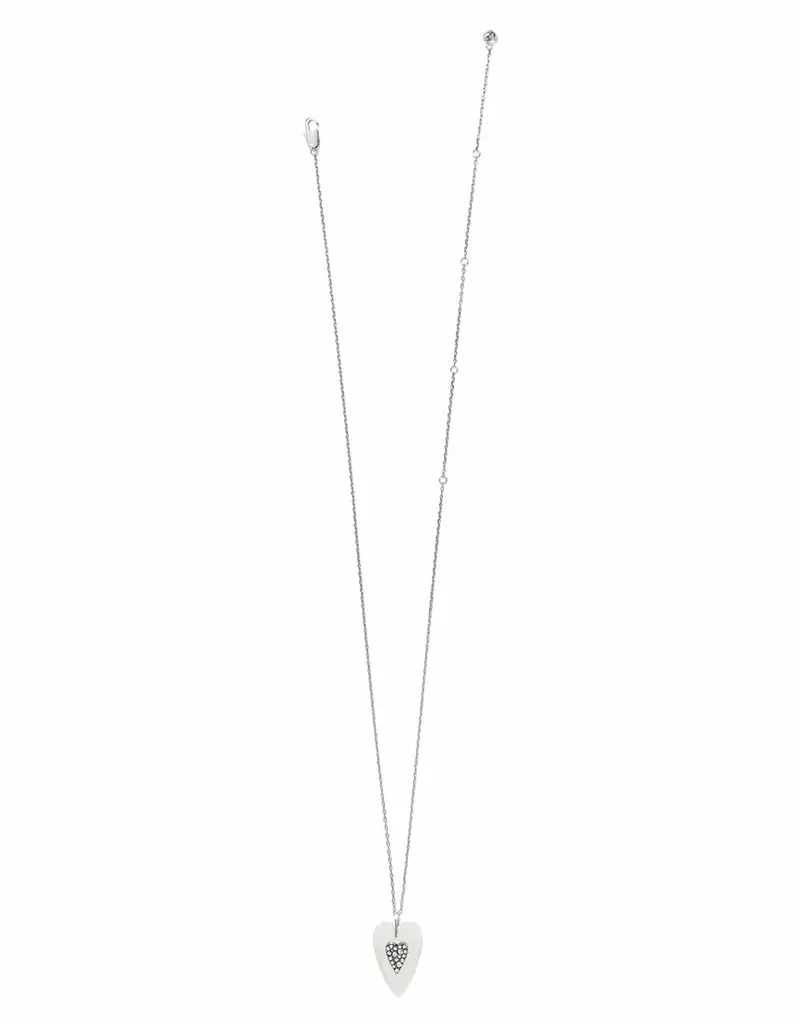 Love Messages B You Crystal Necklace