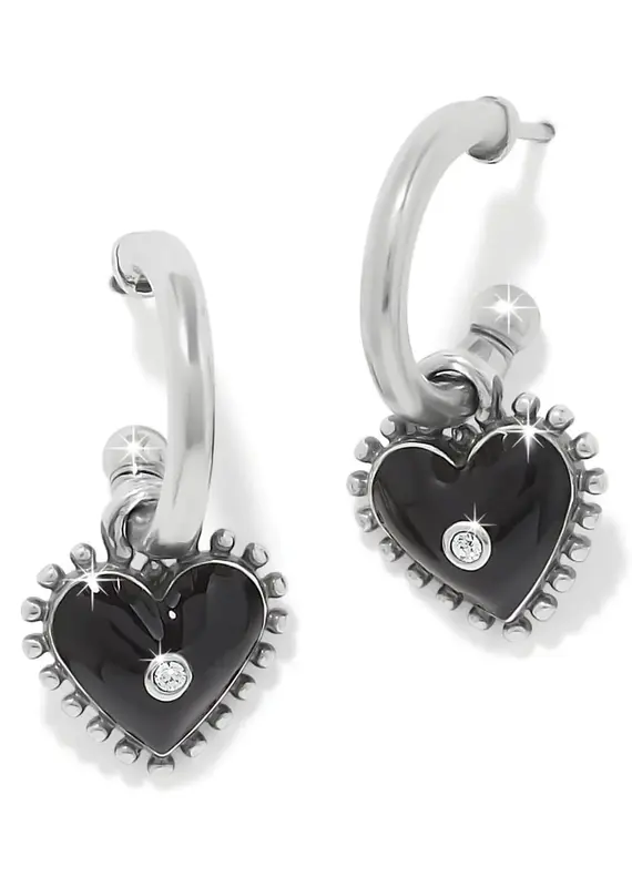 Pretty Tough Amour Heart Post Drop