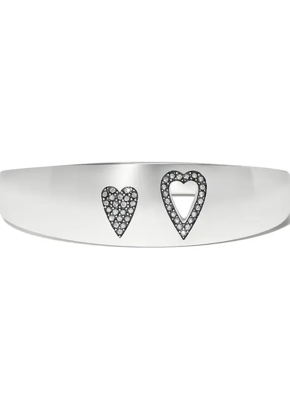 Love Messages B Simple Hinged Bangle