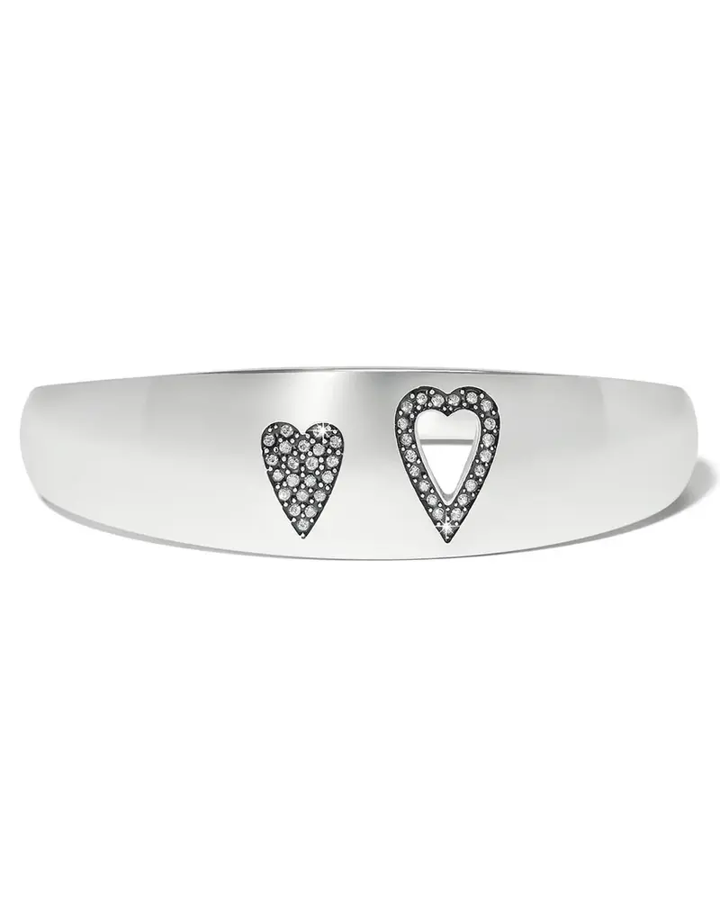 Love Messages B Simple Hinged Bangle