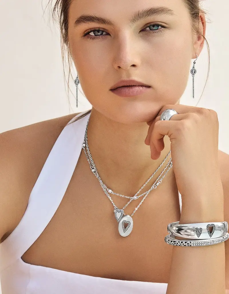 Love Messages B Simple Hinged Bangle